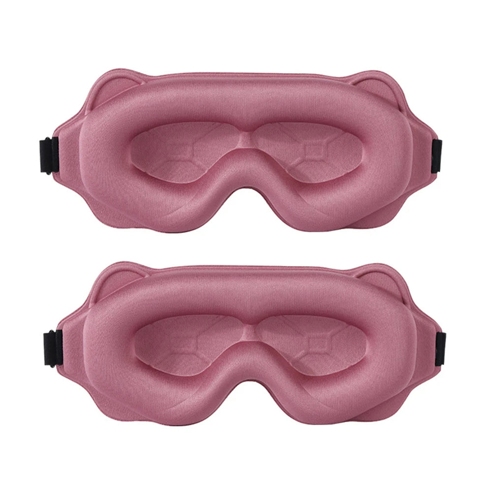 3D Sleeping Mask Block Out Light Sleep Mask for Eyes Soft Sleeping Aid Eye Mask for Travel Eyeshade Night Breathable Slaapmasker